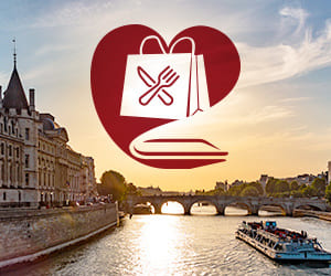 Croisière Lunchbox sur la Seine - sandwich et macarons à bord